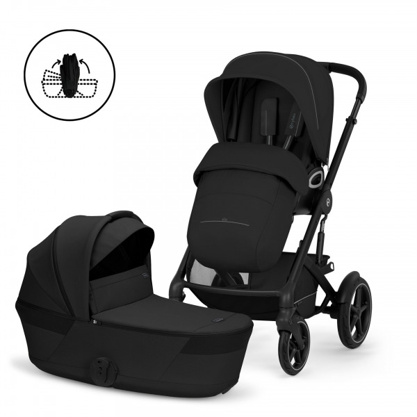 CYBEX Gold Talos 2026 2in1 �sszecsukhat� m�zesel - Moon Black
